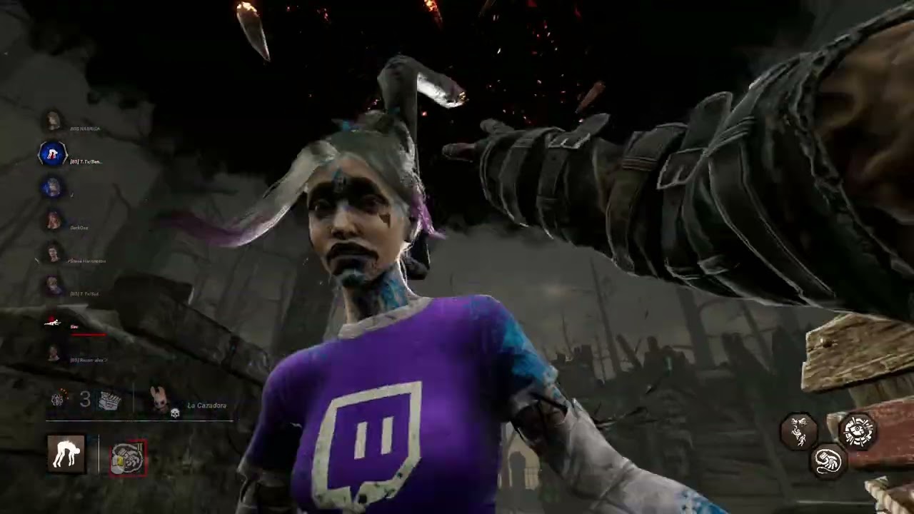 Dead by Daylight 2vs8: Somos malos pero amasamos a los que podemos.