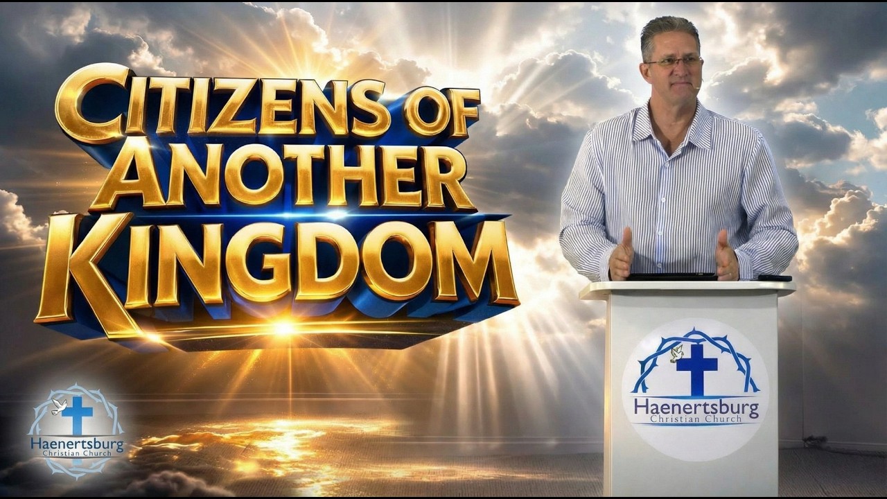 Citizens of Another Kingdom | Dr. Ian Loughor-Clarke | Haenertsburg Christian Church
