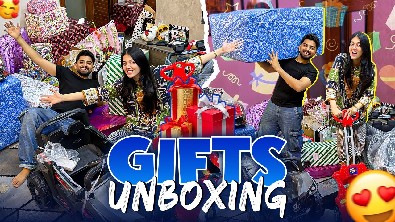 Abraaj's Birthday Gifts Unboxing | Laraib Khalid | Zarnab Laraib | Zaraib Vlogs