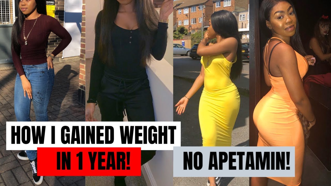 HOW I GAINED WEIGHT IN A YEAR - NO APETAMIN | SHANTELDEBONSU