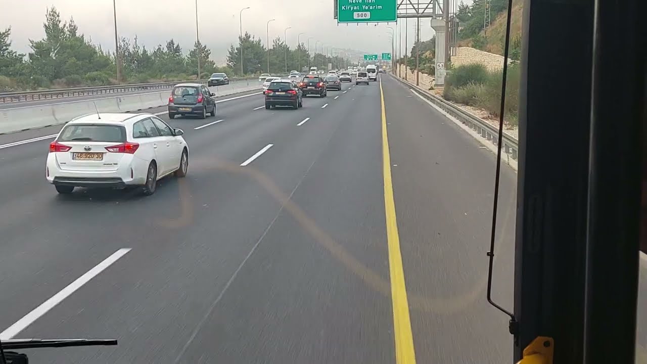 מירושלים לבאר שבע דרך לטרון וכביש 6 Jerusalem to Be'er Sheva via Latrun & hwy 6