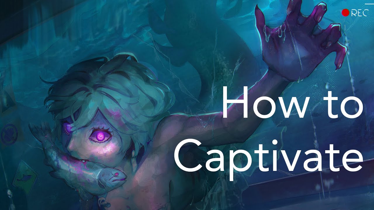 How to Create Powerful Contrast in Dreamy Horror Paintings