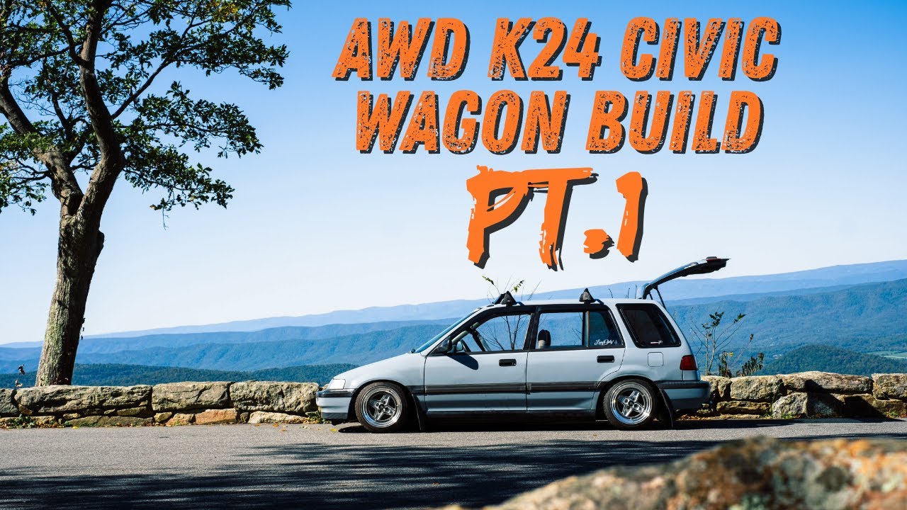 Budget AWD K24-Swapped Civic Wagon Build (PT1) | The Honda Nobody Expected