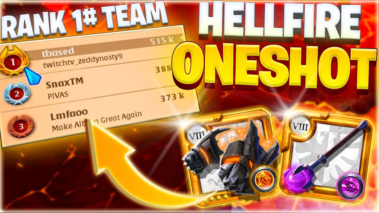 How To Hellfire ONESHOT The RIGHT WAY - 5v5 Hellgates | Albion Online