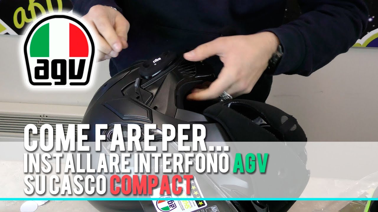 Come montare interfono Share su casco AGV?