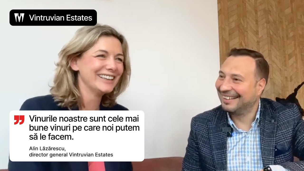 LIVE cu Alin Lazarescu, Vintruvian Estates: „Industria vinului are nevoie de o voce comună”