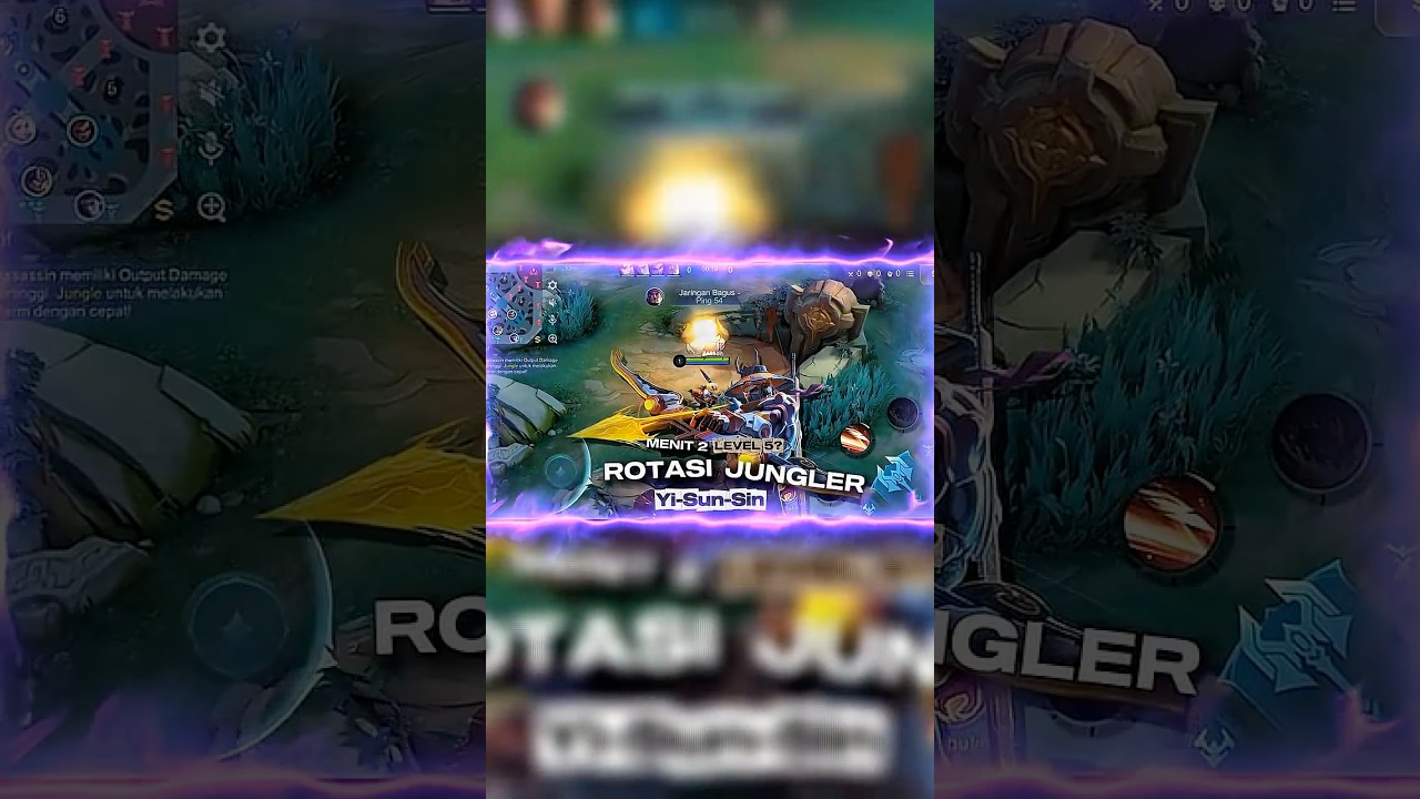 Rotasi YSS jungle menit 2 bisa level  5? Gini caranya!