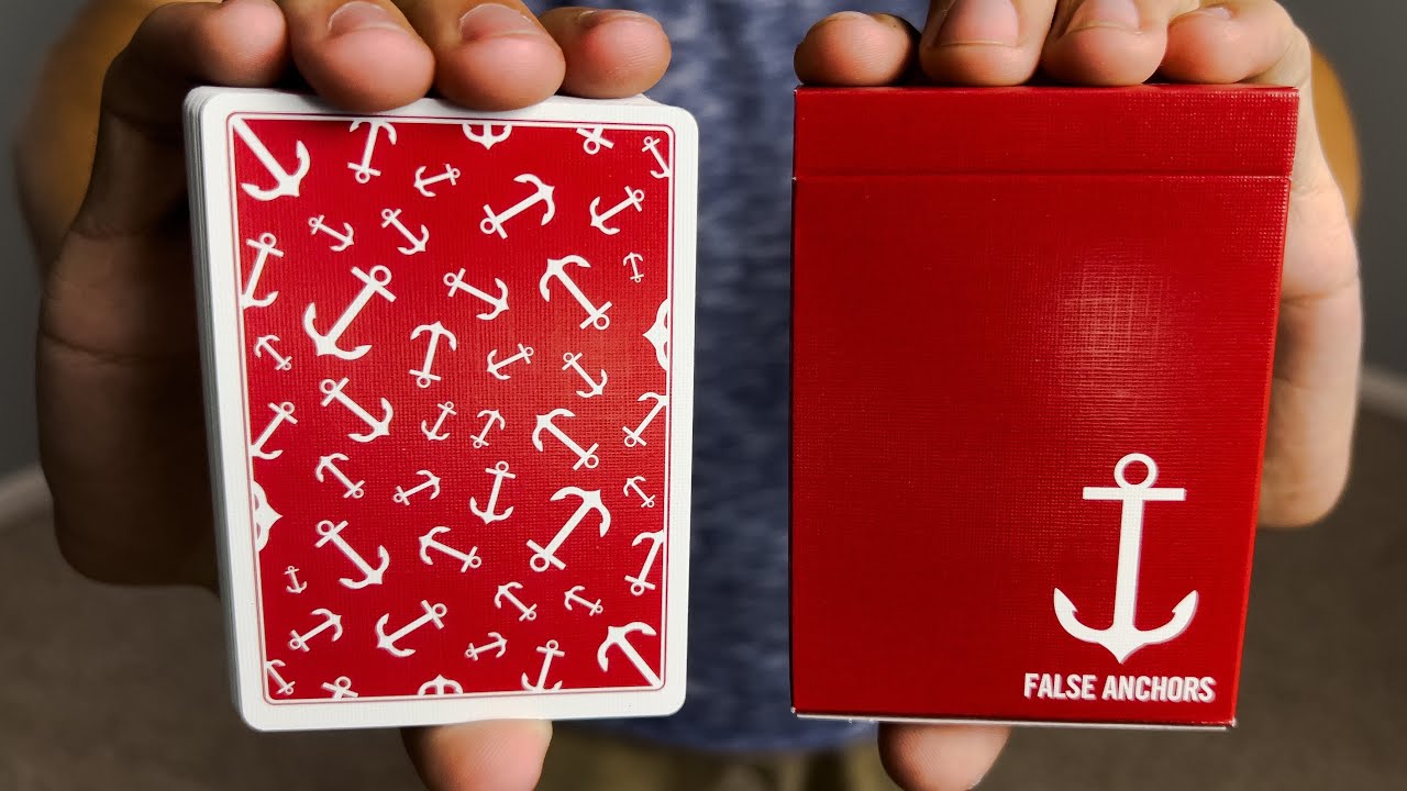 MARKED False Anchors V3 Workers Edition Playing Cards Deck Review!
