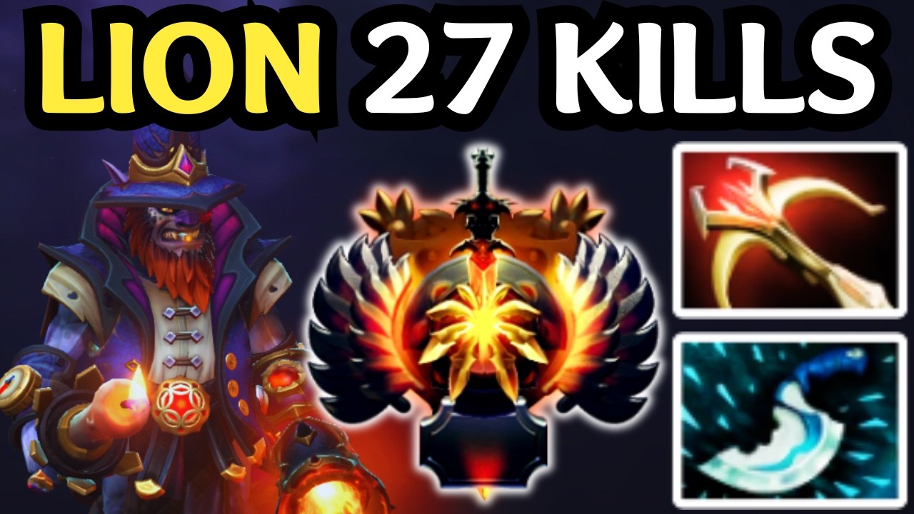 🔥 HOW MID LION WINS — 27 KILLS WITH INSANE FACET DAMAGE | DOTA 2 🔥
