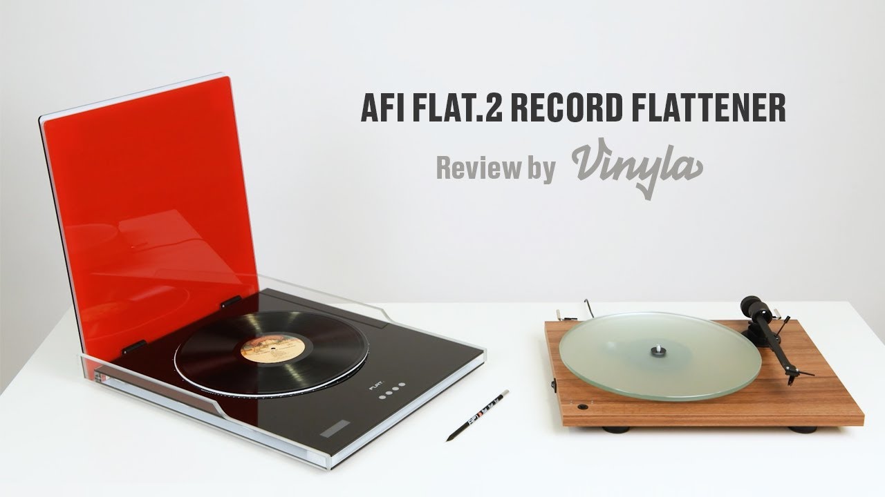 AFI flat.2 Record Flattener — выравнивание виниловых пластинок (устранение волны или пропеллера).