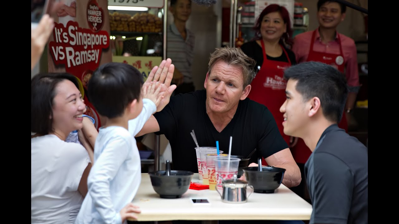 Gordon Ramsay goes to 328 Katong Laksa, ups his game