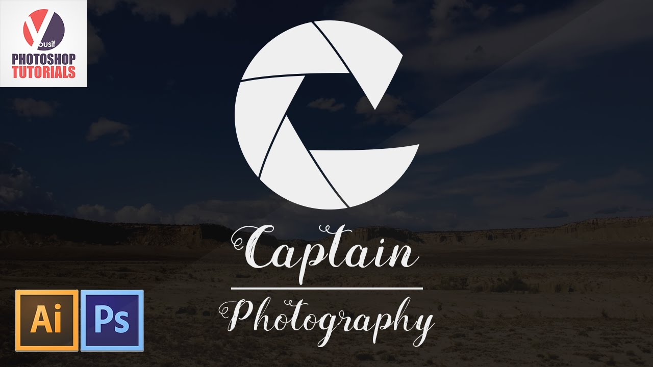 طريقة عمل لوجو للمصورين في دقائق - How to make a Photography Logo