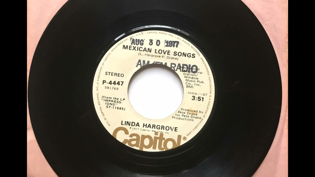 Mexican Love Songs , Linda Hargrove , 1977