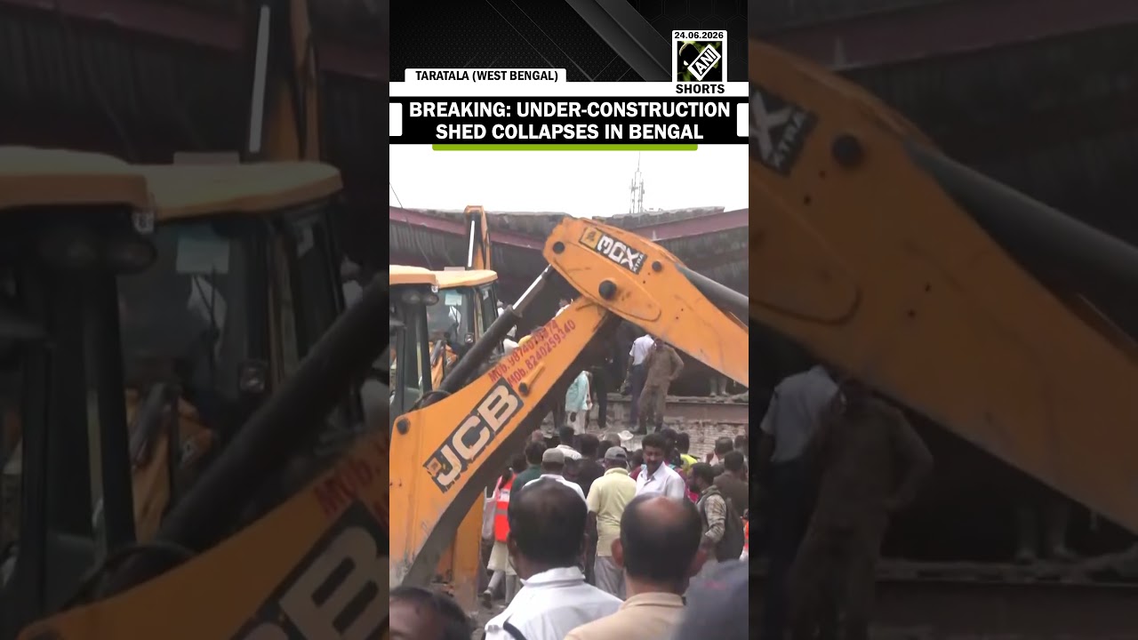 BREAKING: Under-construction godown shed collapses in West Bengal&rsquo;s Taratala, several feared trapped