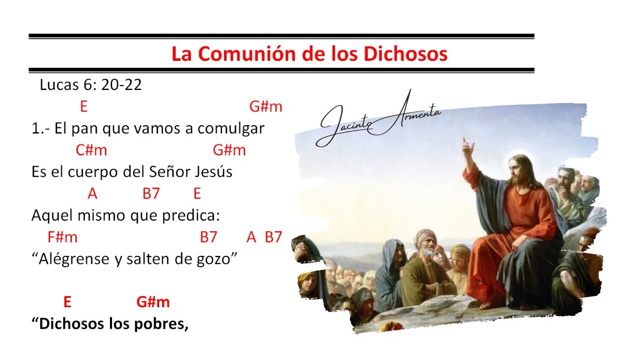 La Comuni&oacute;n de los Dichosos / Jacinto Armenta / Comuni&oacute;n