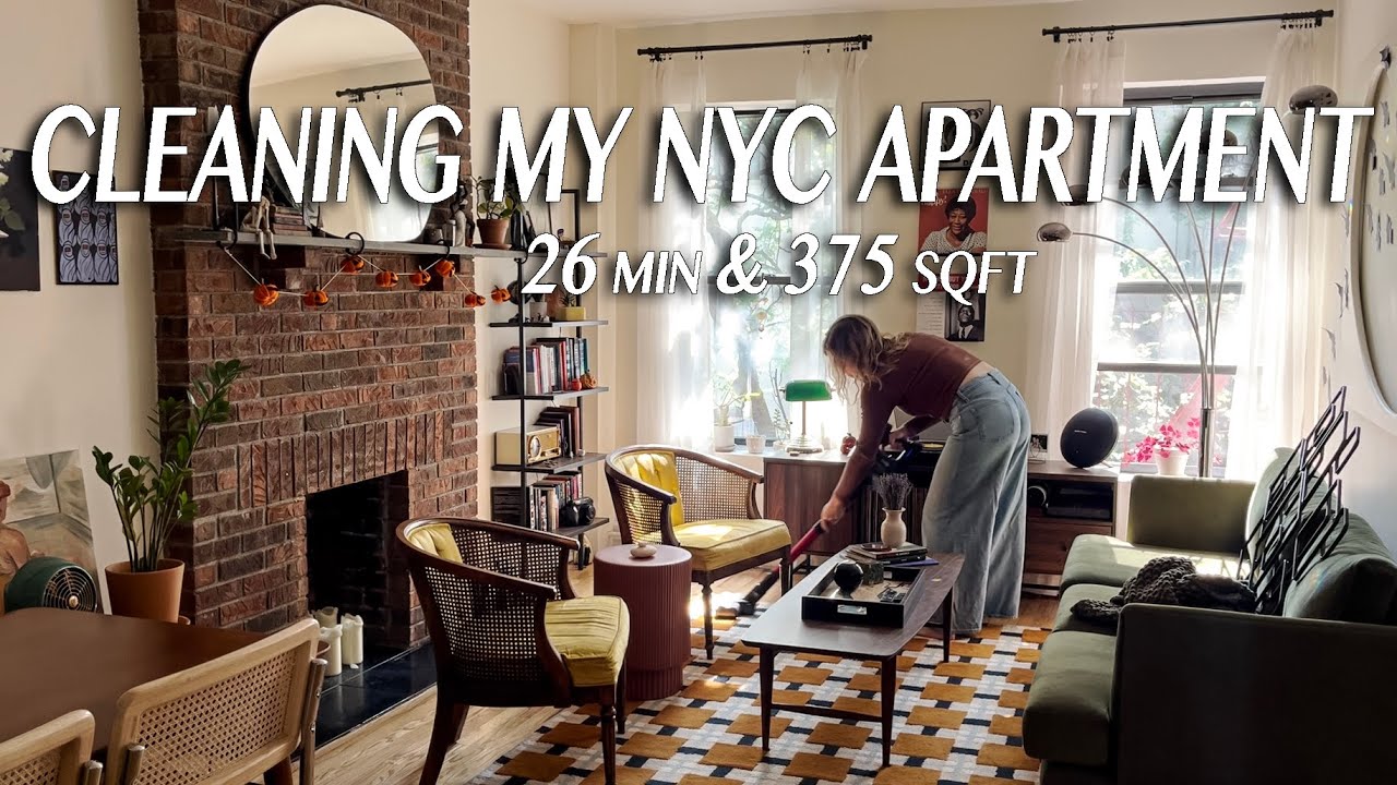 Clean my New York City apartment w. me ✨