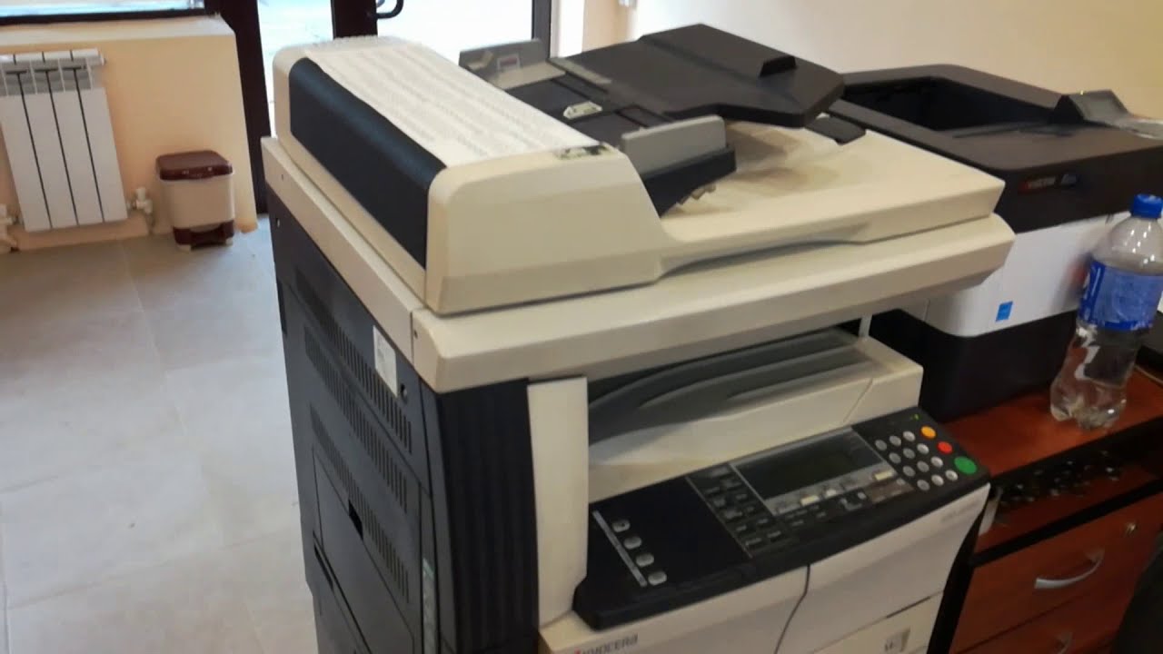 Kyocera KM-2050 замена узла фотобарабана за 3 мин