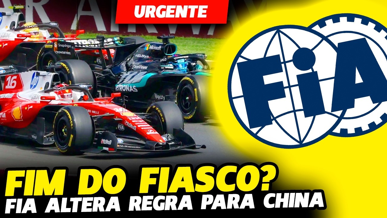 🚨URGENTE: FIA MUDA REGRAS PARA GP DA CHINA E TENTA EVITAR FIASCO NAS RETAS | FÓRMULA 1 | GP EM CASA