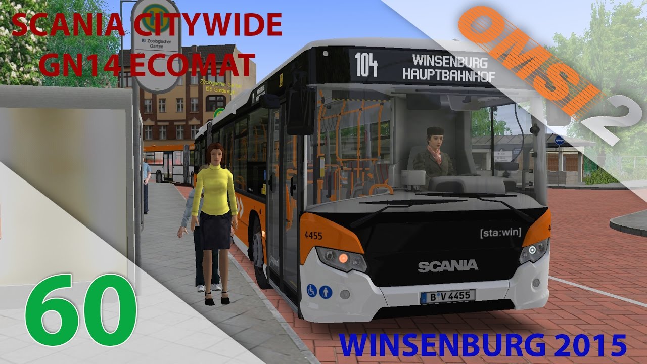 [OMSI 2] Episode n°60 : Réhabituons nous aux 18 mètres : Scania Citywide GN14