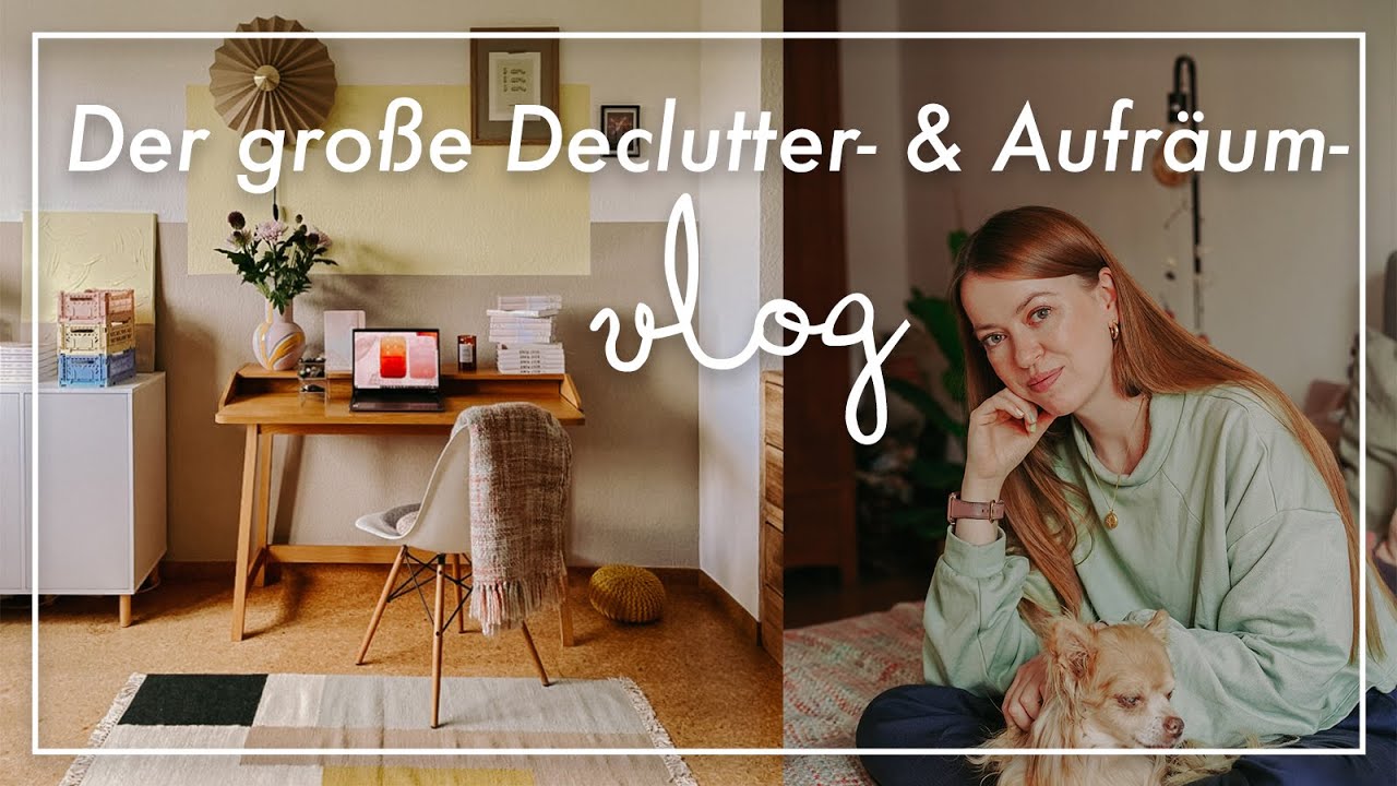 AUSMISTEN, AUFRÄUMEN & Kleiderschrank AUSSORTIEREN | Declutter-Vlog