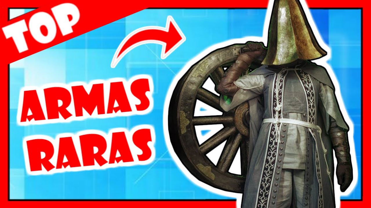 10 ARMAS TAN RARAS de la SAGA SOULS ¡que quizás no conoces! 😱