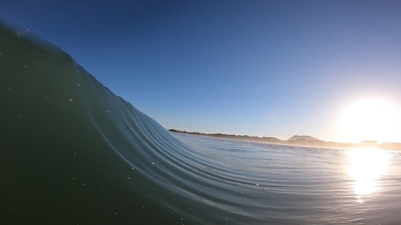 First time trying a gopro compatible mouth mount - bodyboarding