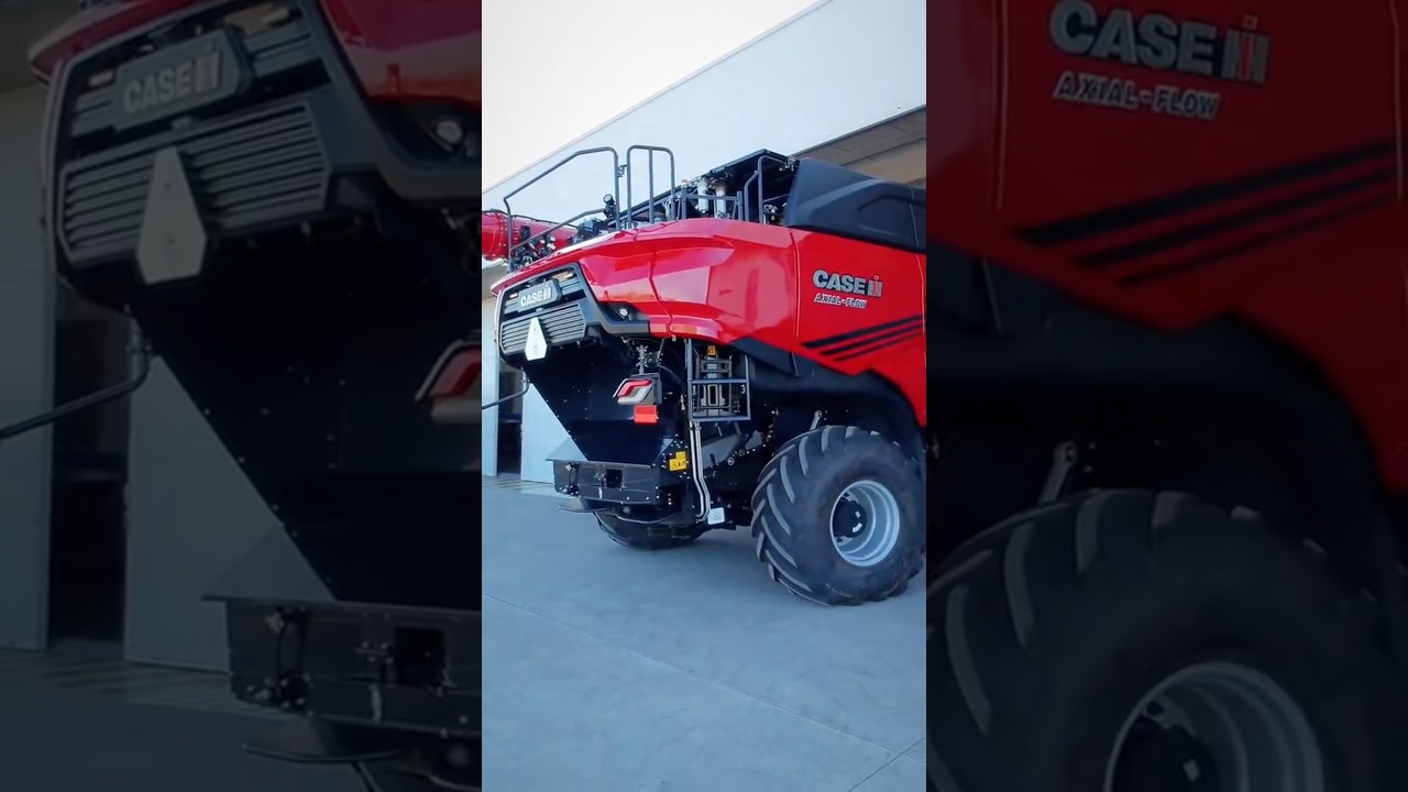 You Won&rsquo;t Believe This CASE Machine Exists🤯🌾 #farmlife #farming #farm #combine #harvest #case
