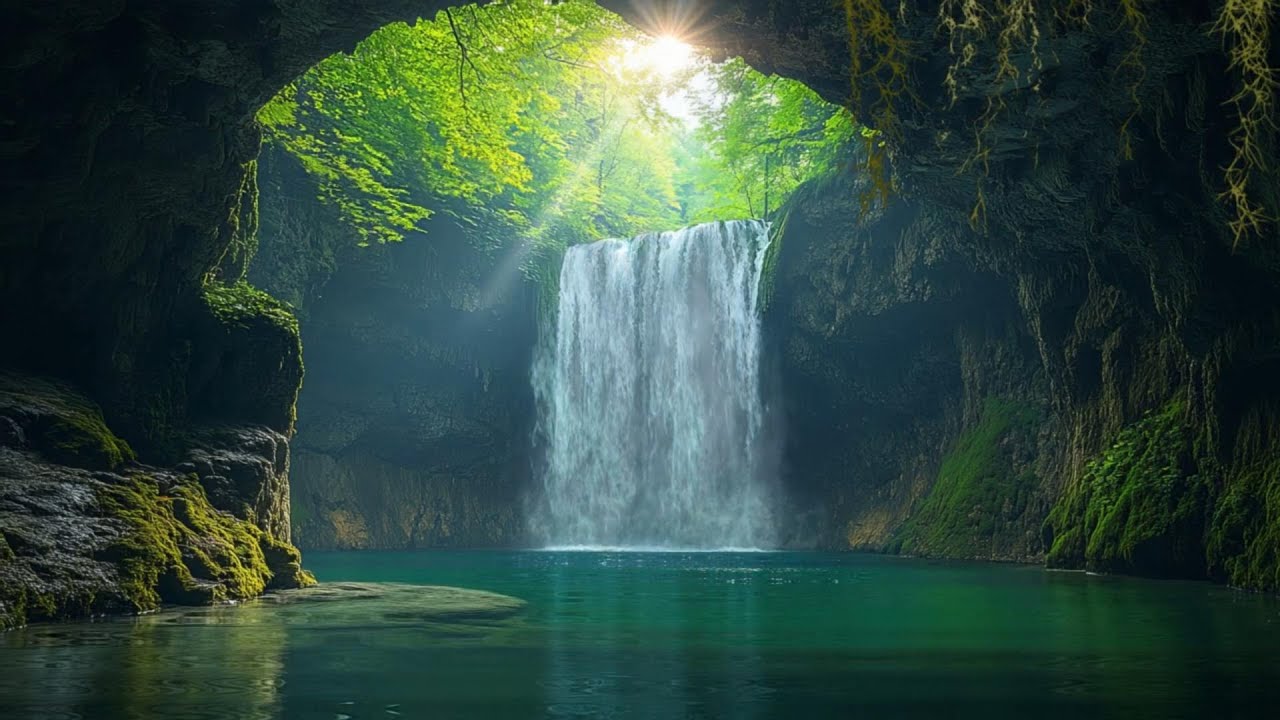 Manifest Money with Waterfall Sounds! Law of Attraction for Abundance#meditation