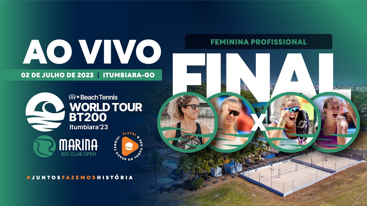 FINAL: FLAMINIA DAINA/NICOLE NOBILE X VERONICA CASADEI/GRETA GIUSTI - ITF BT 200 ITUMBIARA (GO)