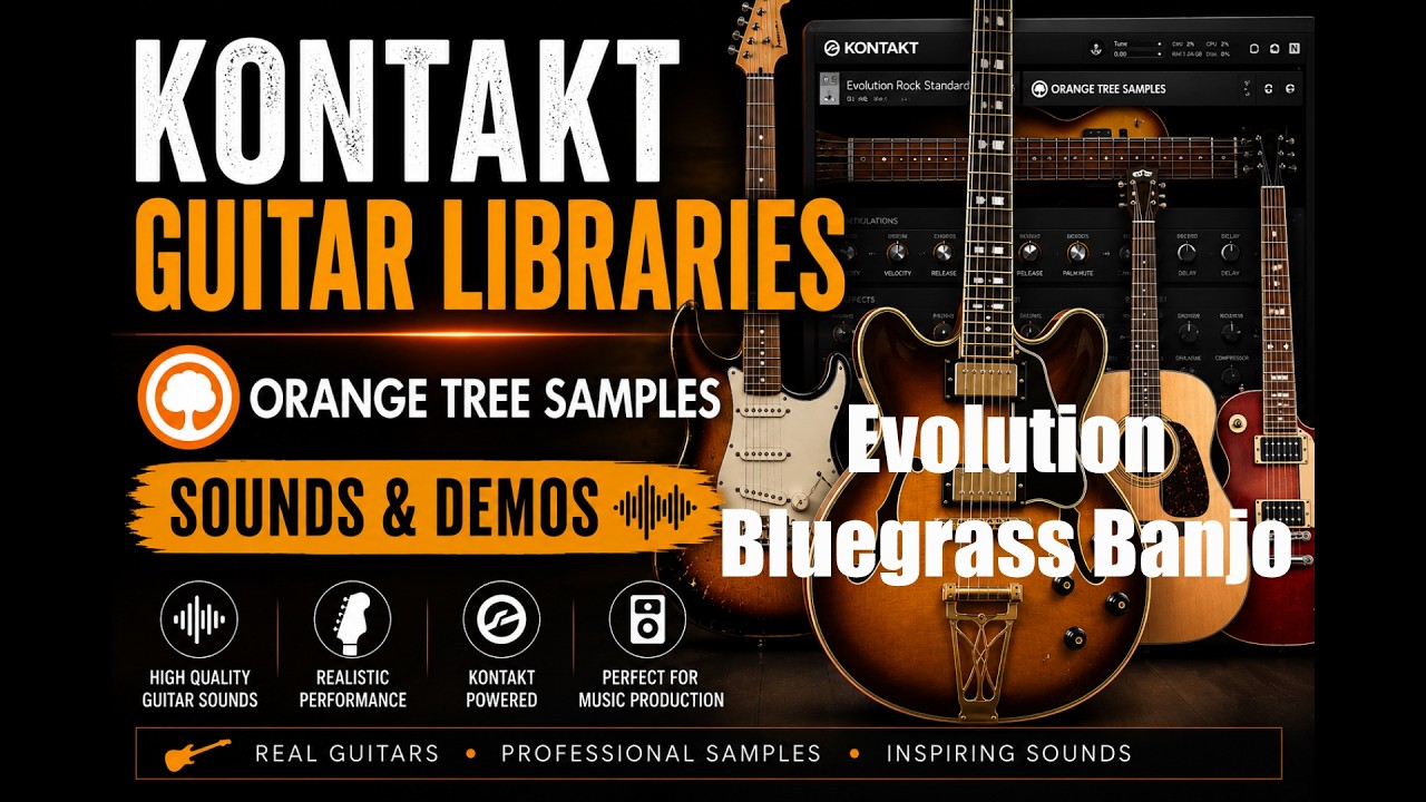 Kontakt Sound Preview Evolution Bluegrass Banjo [ Orange Tree Samples ]