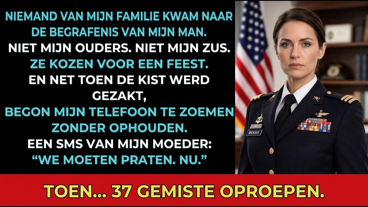 Mijn ouders en zus kwamen niet naar de begrafenis van mijn man. Zij...