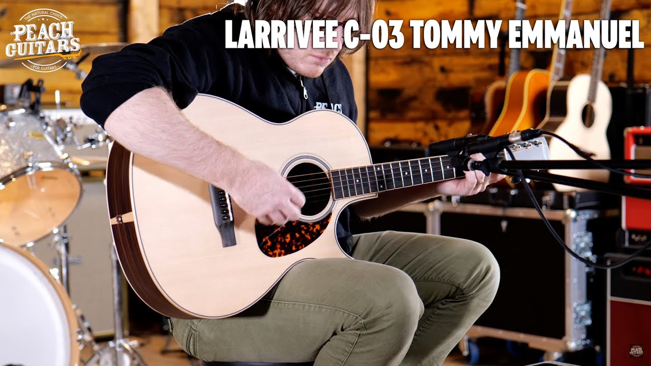 No Talking...Just Tones | Larrivee C-03 Tommy Emmanuel