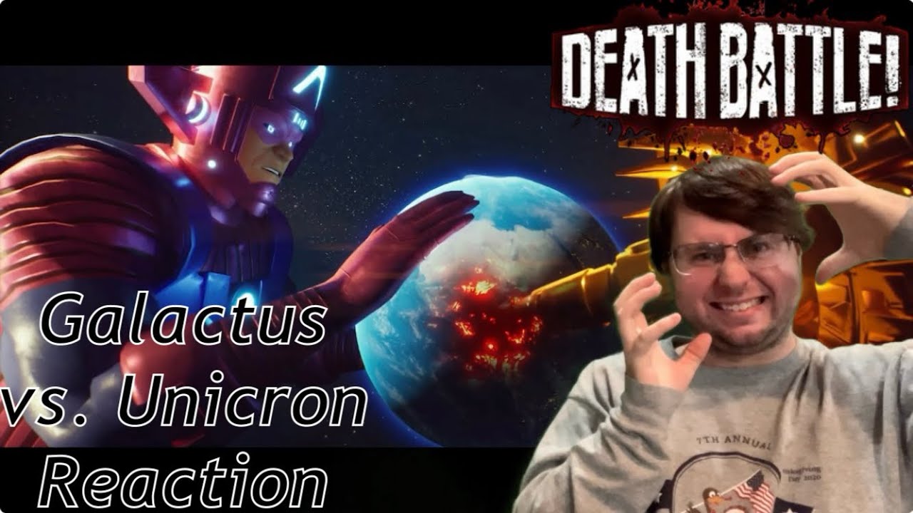 IT’S ABOUT TIME!!! | Death Battle: Galactus vs. Unicron Reaction