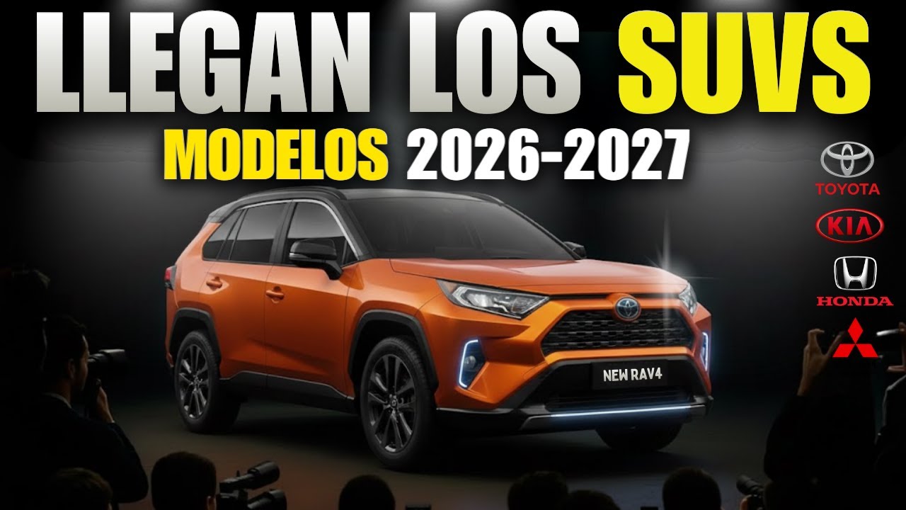 7 Autos Nuevos Que Llegar&aacute;n en 2026 Y 2027 !Est&aacute;n a Otro Nivel!