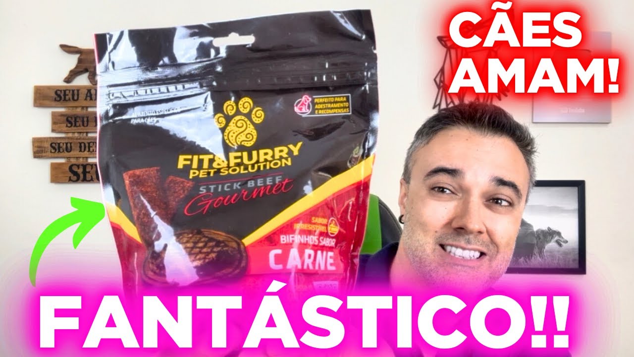 Descobri STICK BEEF GOURMET ✅FANTÁSTICO! 🤩O melhor BIFINHO PARA CÃES!