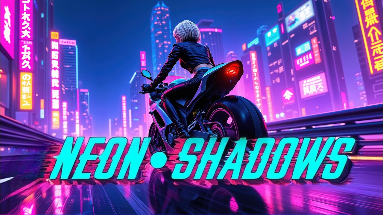 N E O N &bull; S H A D O W S | 2-Hour Dark Synthwave & Cyberpunk Industrial | Night Drive Mix