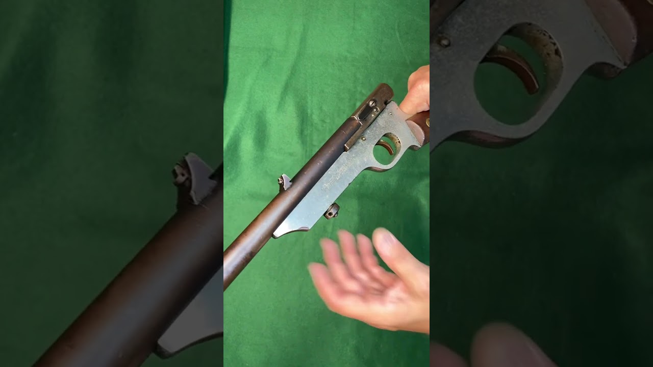 Quackenbush 22lr Rifle… Funny name but interesting firearm