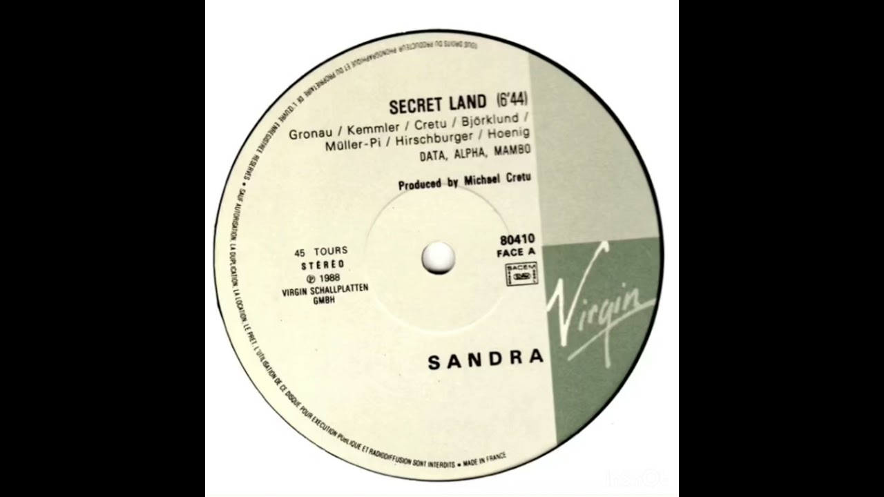 sandra - secret land (reverse mix)