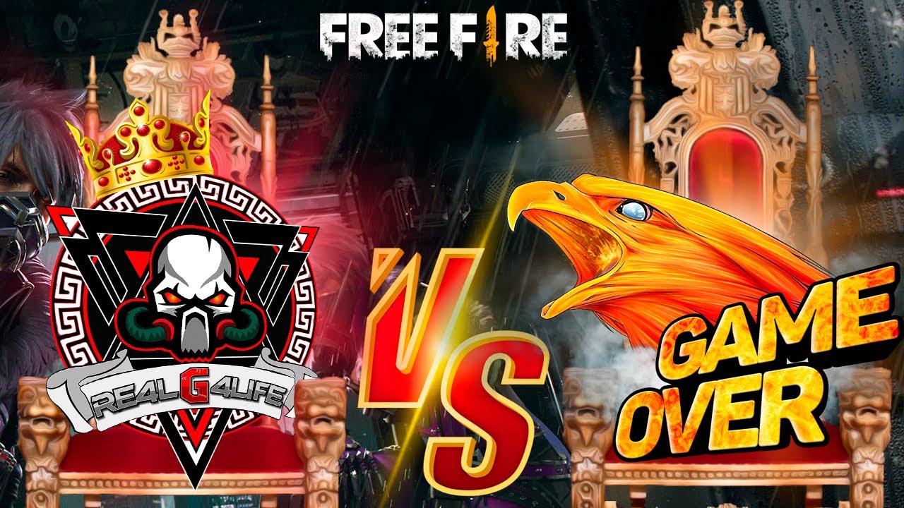 GAME OVER VS RE4LG4LIFE ( AL MEJOR D' 7 ) FREE FIRE 🔥