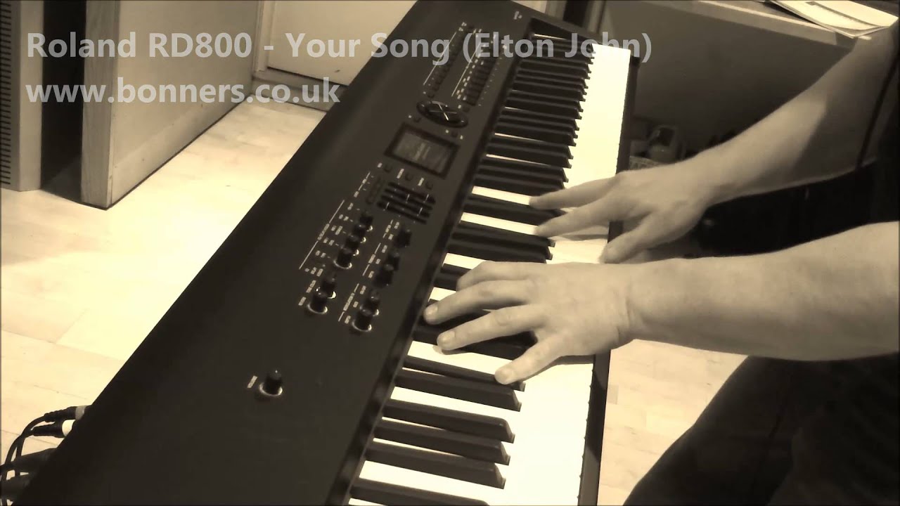 Roland RD800 Piano Sound Demo