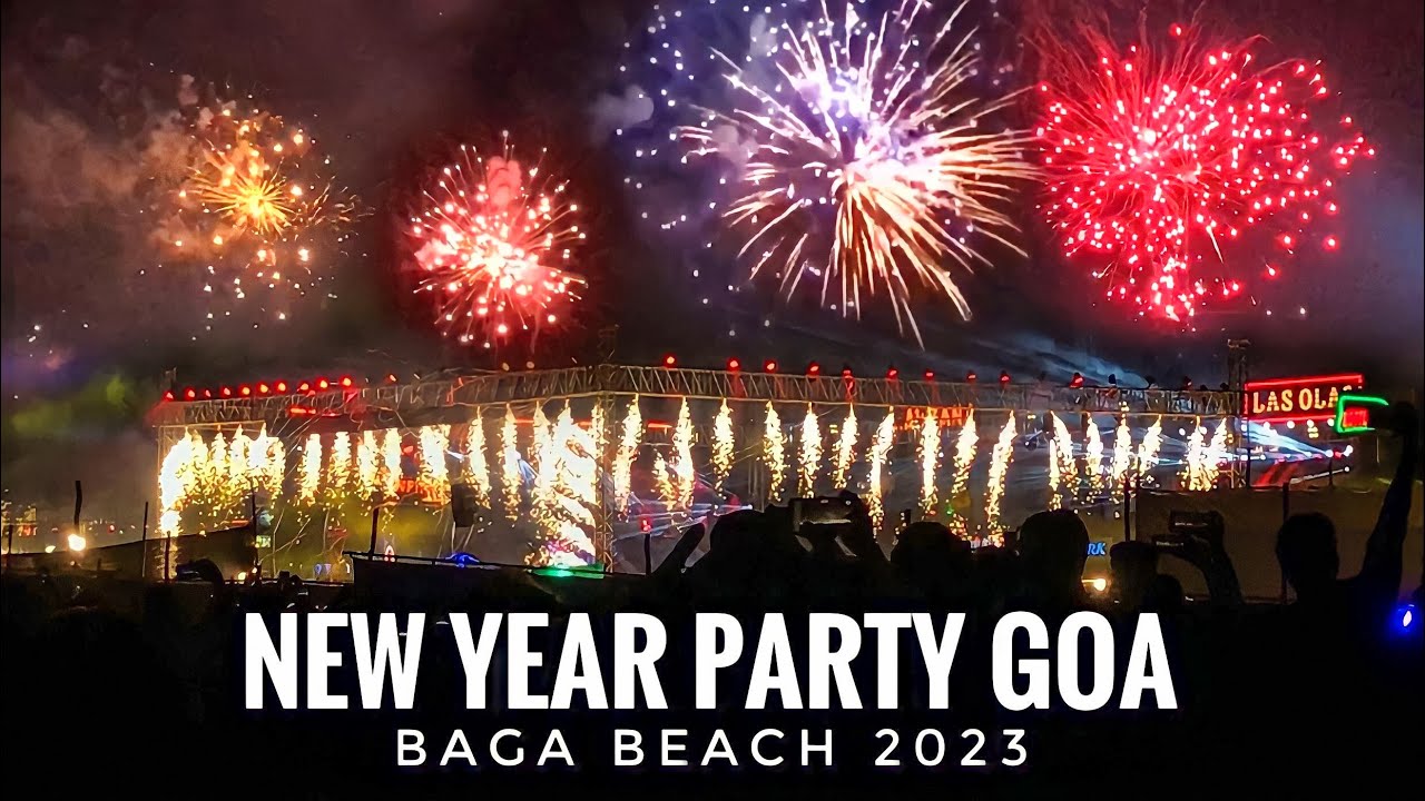 Goa's Biggest New Year Party At Baga Beach 2023 | 31st Night Goa