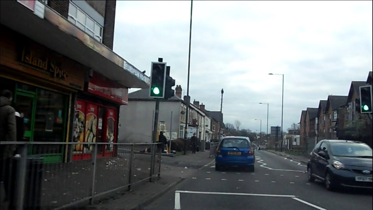 Driving Through Witton, Stockland Green And Erdington UK