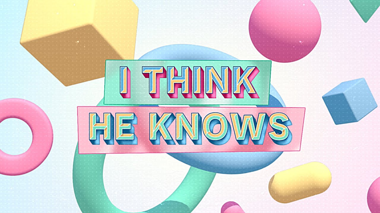 Taylor Swift - I Think He Knows (Lyric Video)