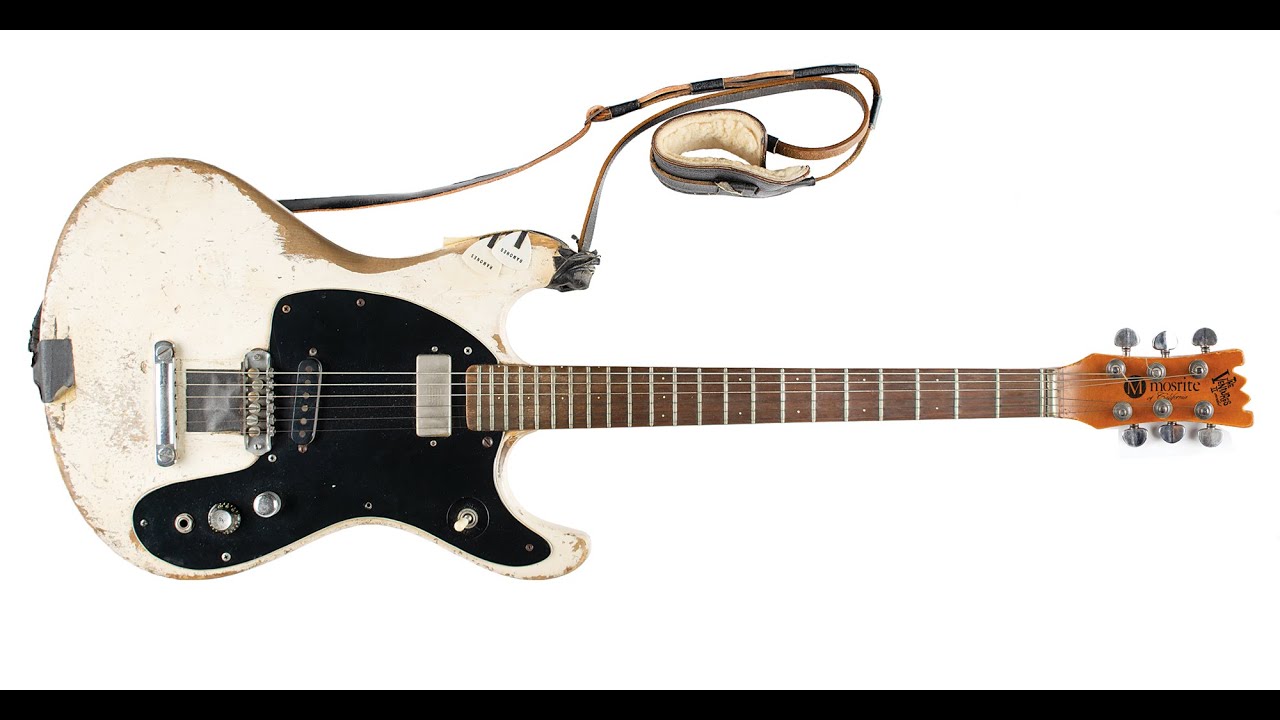 Johnny Ramone's Mosrite Ventures II auction 25/Sep/2021