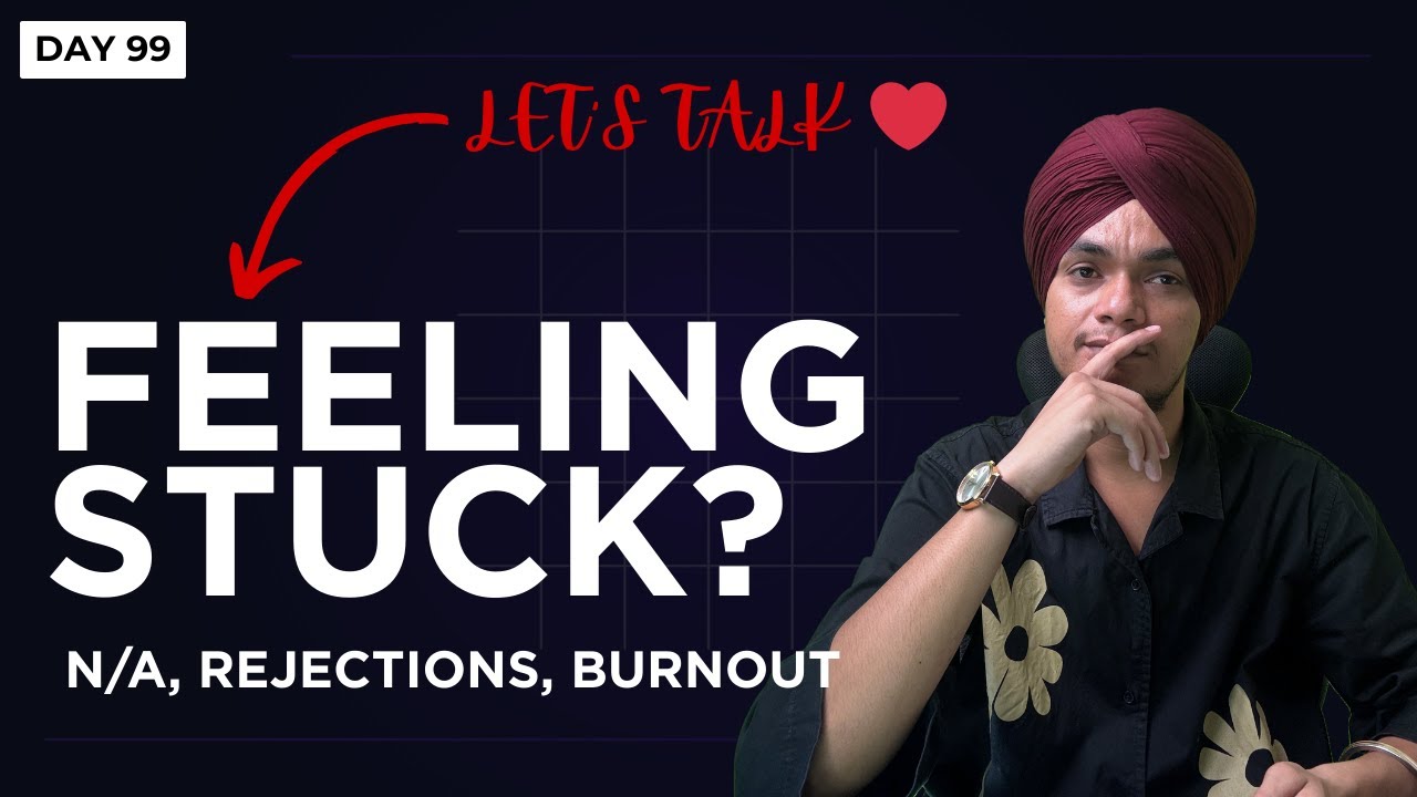 Bug Bounty N/A, Job Rejections, Burnout – Dil Se Baat Karein? | Day 99
