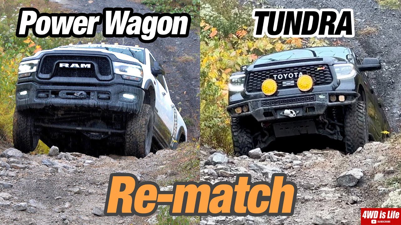 Tundra против Power Wagon — сравнение внедорожных автомобилей 2.0