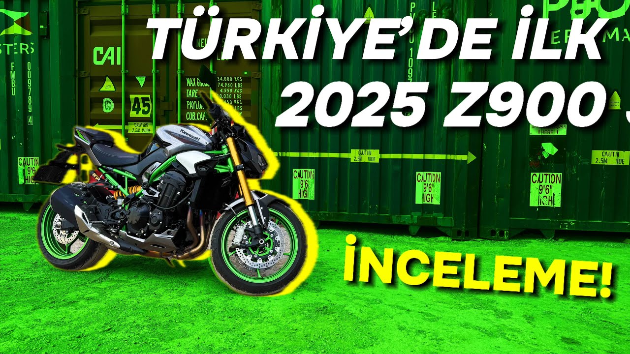 KAWASAKİ Z900 SE İNCELEME 2025!  (Türkiye'de İlk)