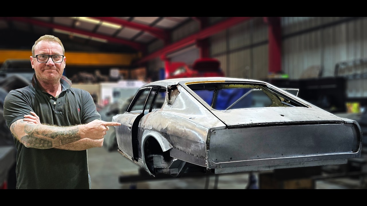 Making a Classic Custom Datsun 260z with just sheet steel and basic tools