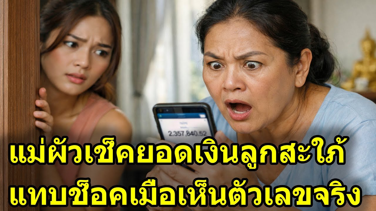 แม่ผัวด่าว่าจน ธนาคารหลุดปาก 