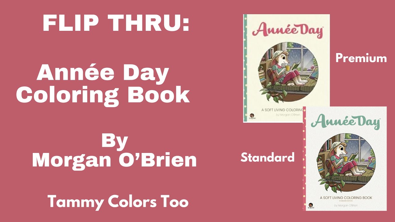 Flip Thru: Année Day Coloring Book by Morgan O”Brien